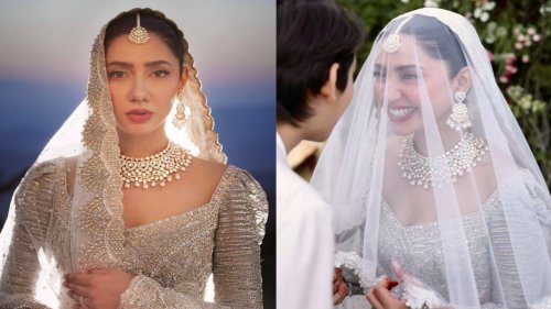 Mahira Khan looks heavenly as a bride in new PICS from wedding; her special moments with son are pure bliss
