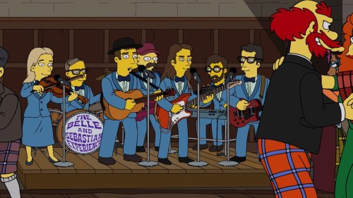 Watch Belle and Sebastian’s Appearance on The Simpsons