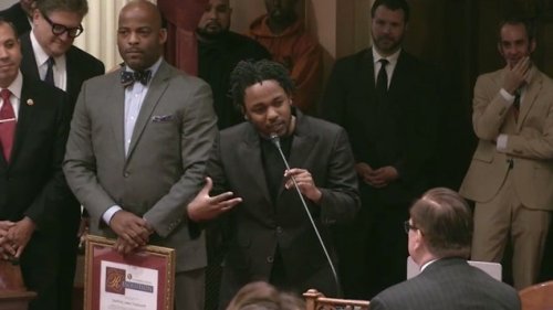 Kendrick Lamar Honored by California State Senate