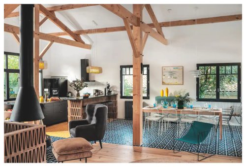 Une maison à la décoration pleine de personnalité dans le bassin d'Arcachon