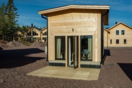 Une mini maison de 35m2 pour un hiver dans la neige (avec plan)