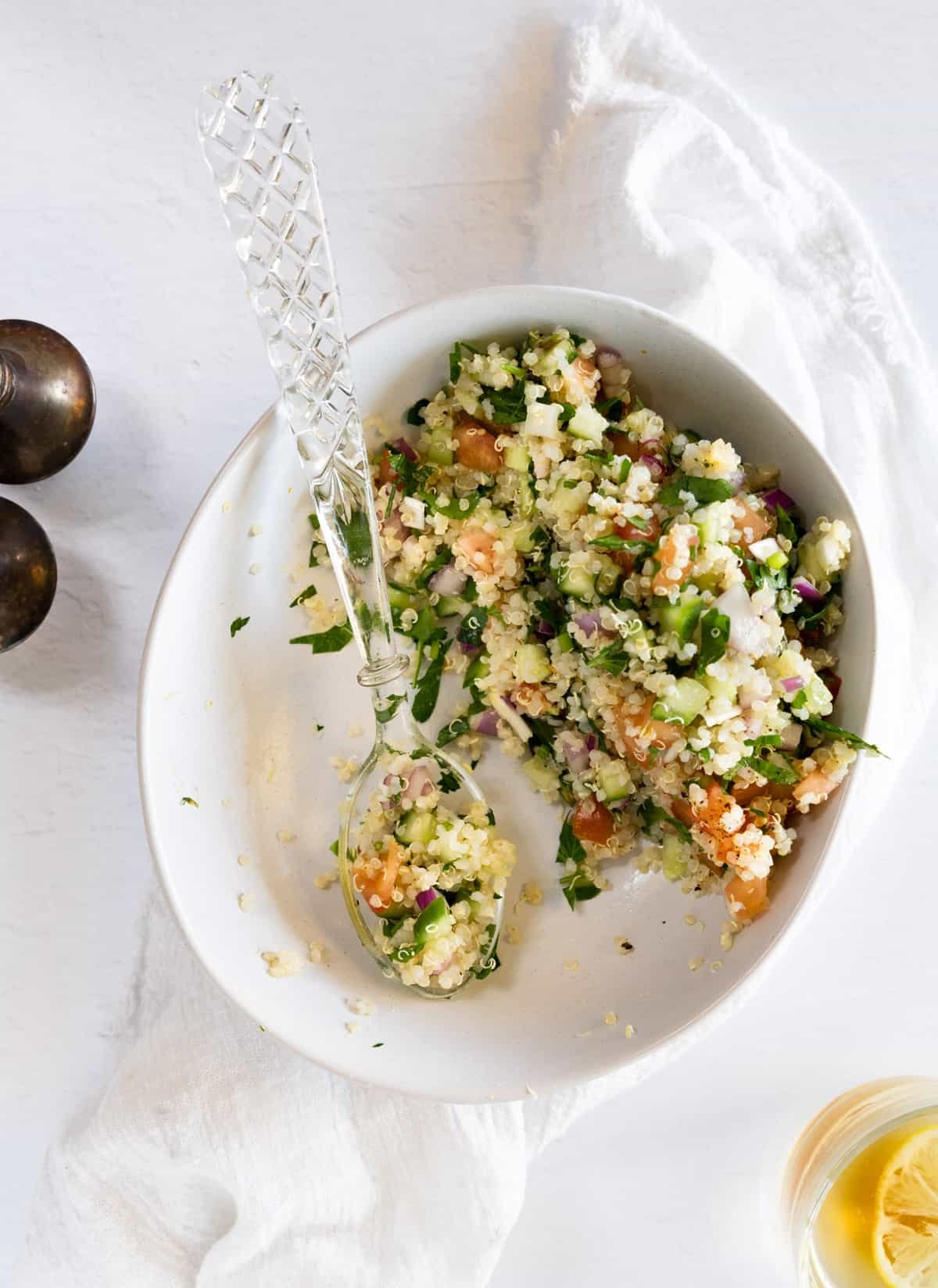 Vegan Quinoa Tabbouleh