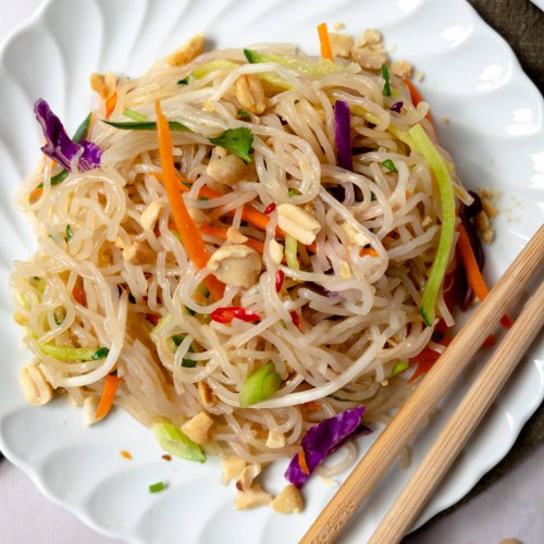 Glass Noodle Salad (Easy Vegan & Gluten Free Salad)