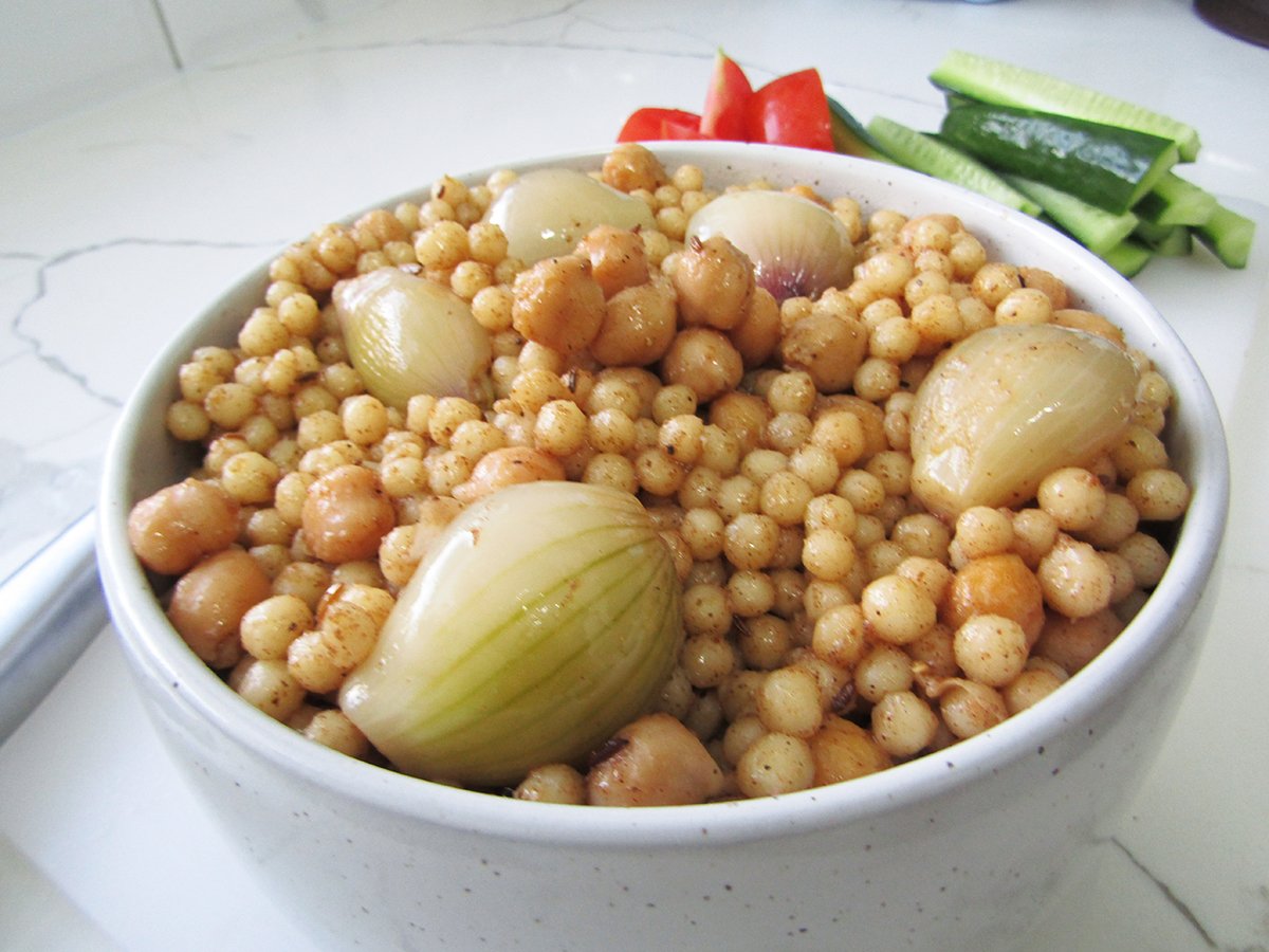 Moghrabieh Lebanese Pearl Couscous