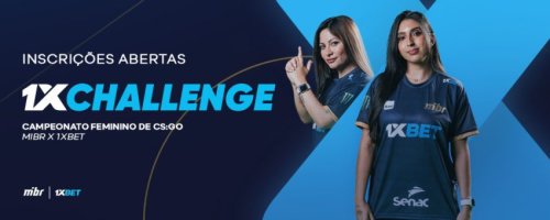 1XChallenge: campeonato feminino de CS:GO é anunciado