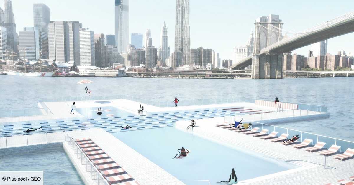 New York : Une piscine géante flottante bientôt construite dans l'East River