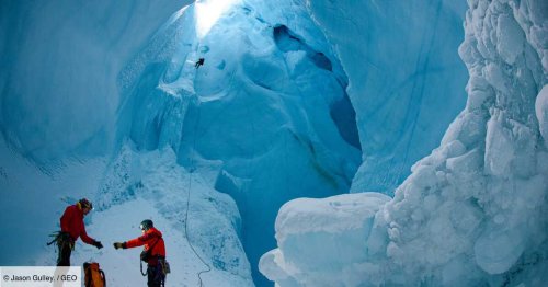 En immersion sous la calotte glaciaire, ce géologue a exploré les entrailles du Groenland