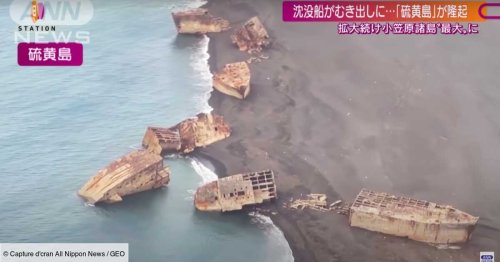 Japon : des navires de la Seconde Guerre mondiale remontent à la surface