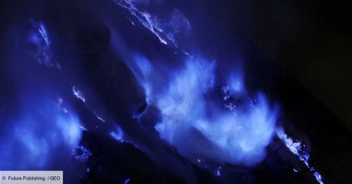 La Réunion : pourquoi le Piton de la Fournaise a craché des flammes bleues
