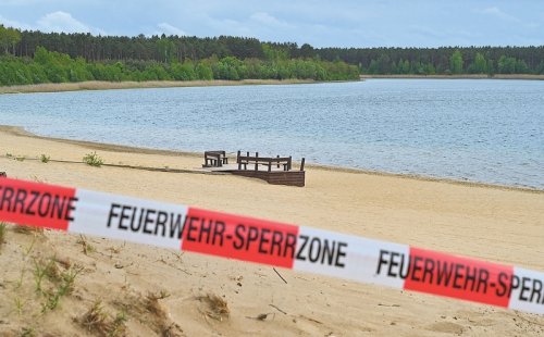 Helenesee weiter gesperrt