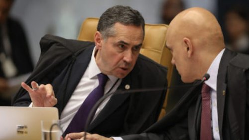 Barroso e Moraes têm diálogo ríspido em sessão do STF; assista