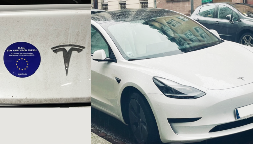 « StopElon » : à Strasbourg, un collectif se mobilise contre Tesla et Elon Musk