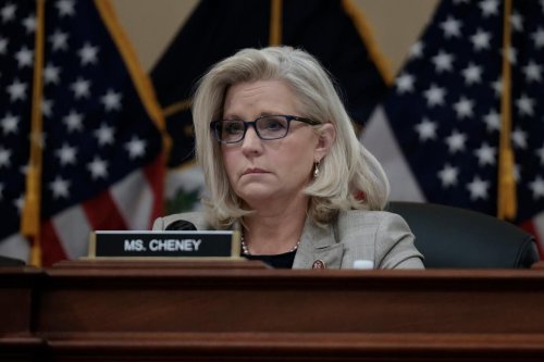 Liz Cheney is aware, and finds it "concerning" that the Wyoming GOP chief aiding her party's bid to unseat her is an alleged member of the far-right Oath Keepers.