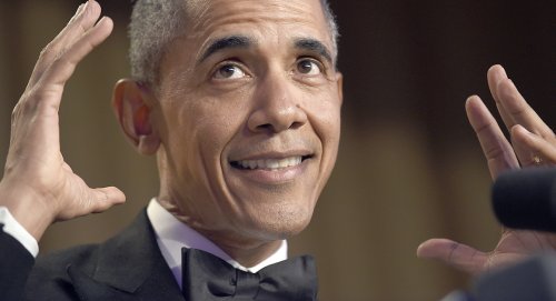 Obama's top 10 jokes at the correspondents' dinner