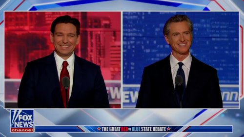 Gavin Newsom’s Smile and Ron DeSantis’ Chin Tell You Everything You Need to Know