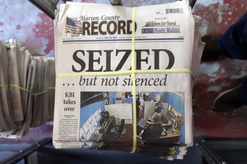 Police chief who led raid of small Kansas newspaper has been suspended