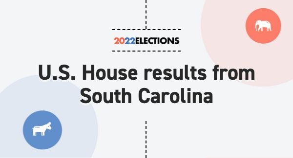 South Carolina House Election Results 2022: Live Map | Midterm Races by District