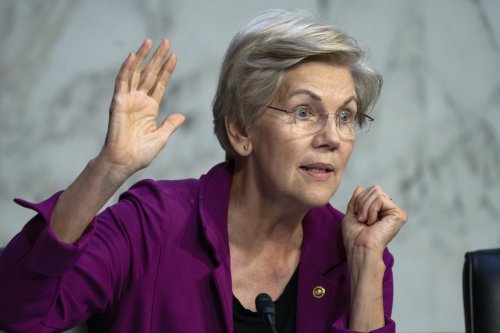 Warren presses regulators to probe bank ties to crypto
