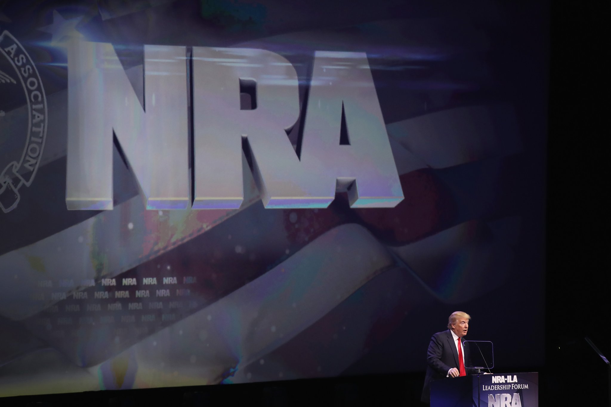 Republicans pledge allegiance to a hobbled NRA