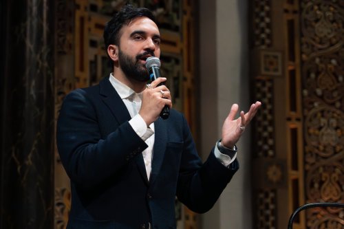New York City mayoral contender didn't back measures condemning Holocaust, supporting Israel
