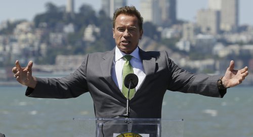 Schwarzenegger unveils initiative to tweak Trump on climate