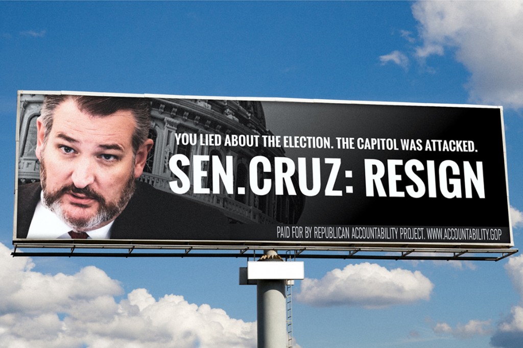 Treasonous Ted Cruz, Seditionist Extraordinaire - cover