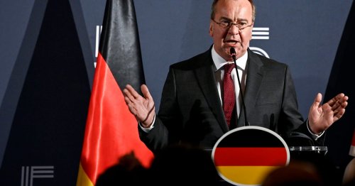 Germany’s Pistorius says Trump misjudged his influence over Putin
