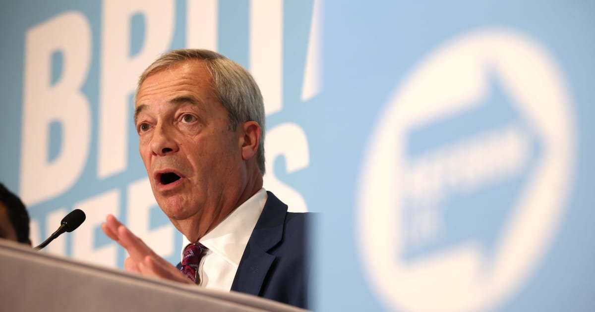 UK mulls ban on crypto cash in politics — putting Farage in firing line