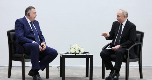 Bosnian Serb leader Dodik truckles to Putin