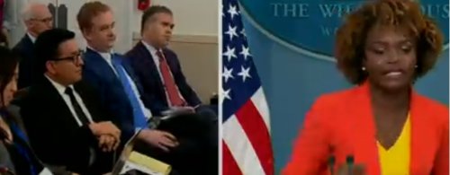 Karine Jean-Pierre Totally Shuts Down Peter Doocy