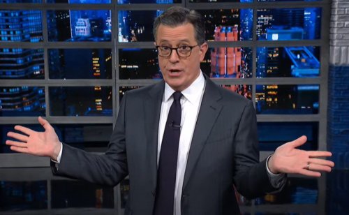 Stephen Colbert Nails Trump With A KKK Joke