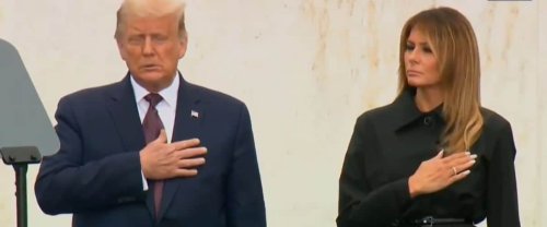 Trump Appears To Forget The Words To The Pledge Of Allegiance At 9/11 Commemoration