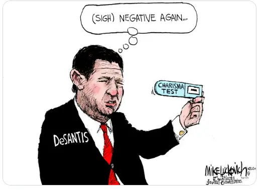 DESATAN -DESASTER - DESPITEFUL- DESPICABLE- DESUBVERSIVE- DESURLY- DESNAKY- DESLANDEROUS- DESCURRILOUS- DESTUPID- DESEDITIOUS-DESTROYER & OPPRESSOR OF LGBTQIA+, WOMEN, CHILDREN, EDUCATION, THE ENVIRONMENT, & DISNEYWORLD! FLORIDA’S DERANGED FASCIST FUHRER - cover