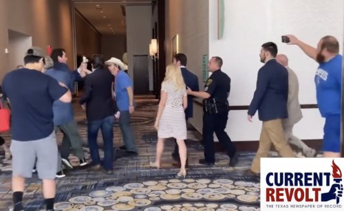 Texas GOP Gone Wild! Booing Cornyn, Assaulting Dan Crenshaw, Giving the Boot to Log Cabin Republicans