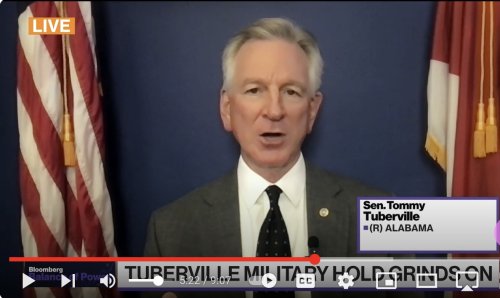 Tommy Tuberville – “Our military is not an equal opportunity employer”