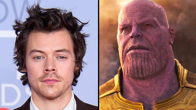 Harry Styles Fans Are Convinced He S Playing Thanos Brother In New Marvel Film Flipboard [ 371 x 660 Pixel ]