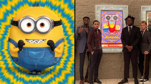 Teens are watching the new Minions movie in suits for this bizarre reason