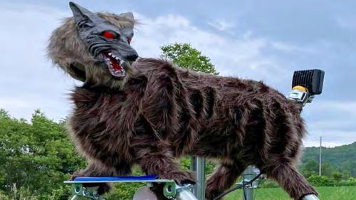 Robotic 'Super Monster Wolves' are guarding Japanese towns against bears