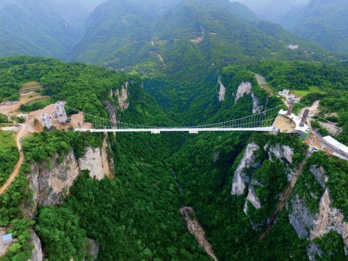China Is Building The Longest And Highest Glass Bridge In The World