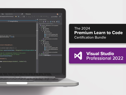 Unlock your coding potential with this Microsoft Visual Studio + premium course bundle, now $51.99