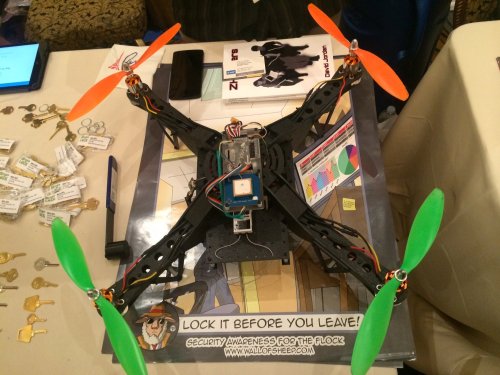 Drone At DEFCON Hacks From The Sky