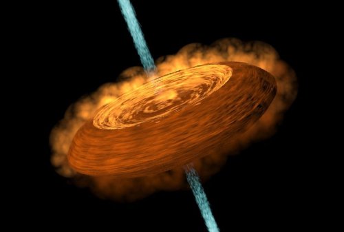 Cosmic ‘hamburger’ gives scientists a rare view of a newborn solar system