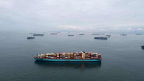 Nearly 100 container ships are suddenly stranded off the coast of California