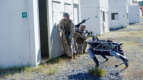 Marines Are Testing A Robot Dog For War