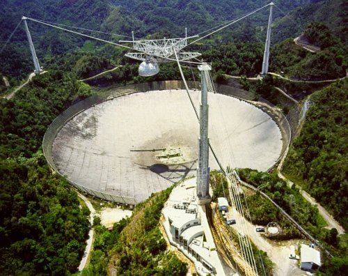 Historic Space Images From The Arecibo Observatory
