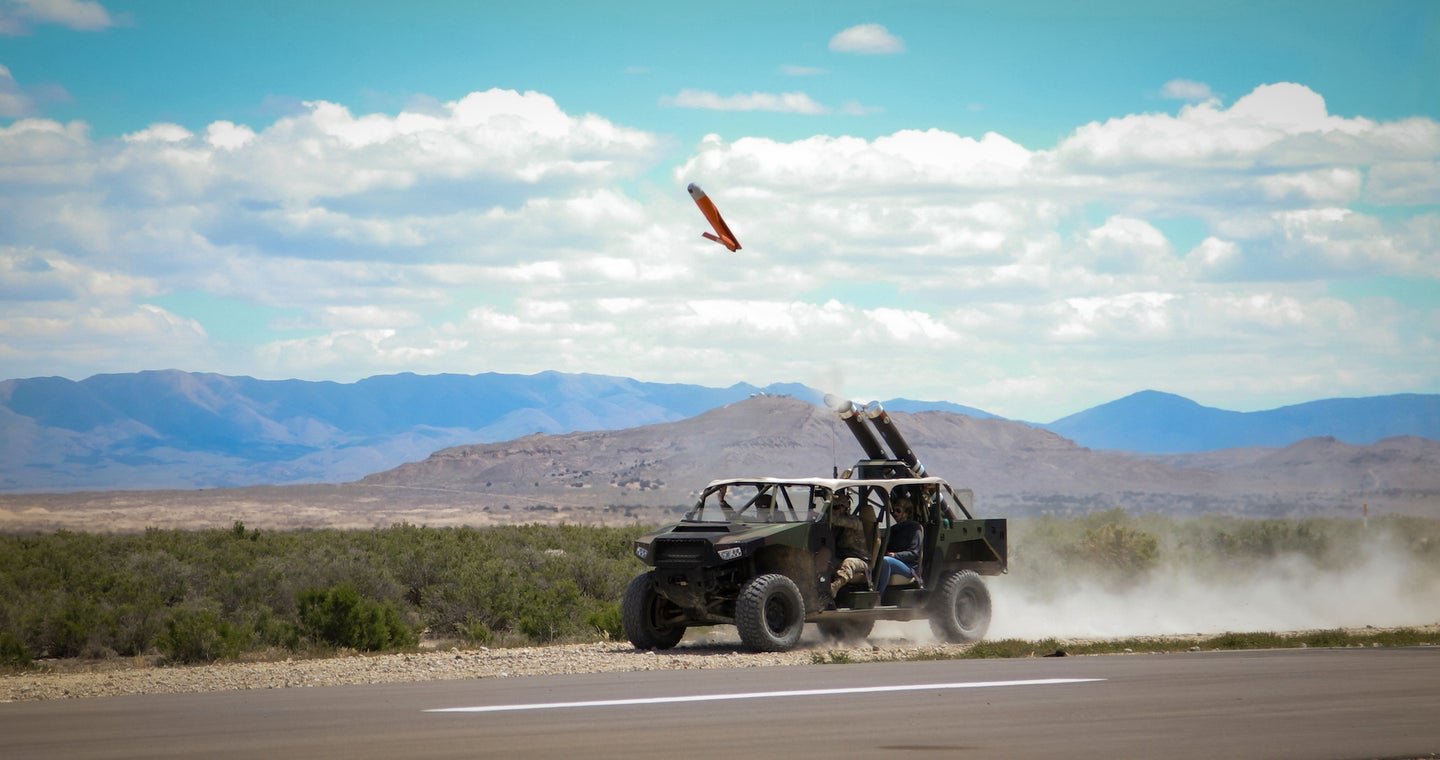 The Army’s launching drones from dune buggies. Here’s why.