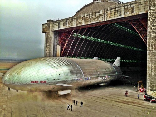 Aeroscraft Shows Off Its Giant Airship