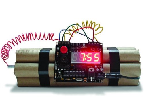 Make Your Mornings Explosive With a Defusable Alarm Clock