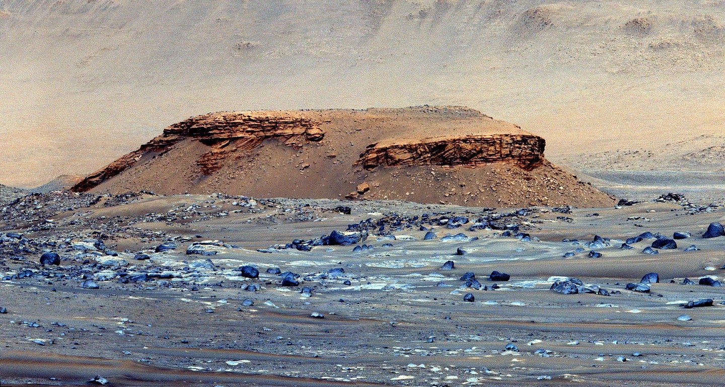Mars’s barren Jezero crater had a wet and dramatic past