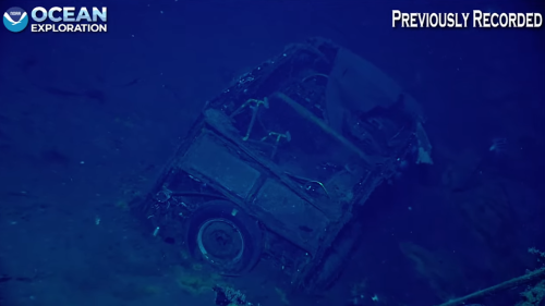 NOAA needs help identifying car found in WWII shipwreck